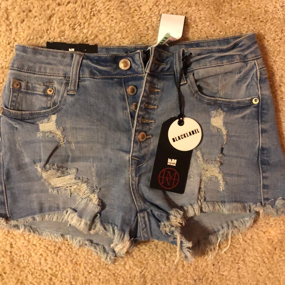 Papaya Denim Shorts. NWT!